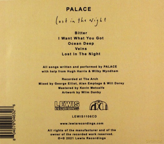 Palace: Lost In The Night [CD]