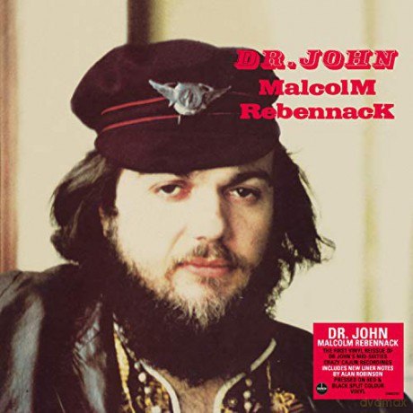 Dr John: Malcolm Rebennack (Red/Black Split) [Winyl]
