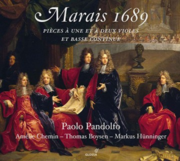 Marin Marais: Marais 1689: Pieces A Une Et A Deux Violes Et Basse Continue [CD]