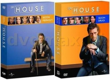 Dr House sezon 1 / Dr House sezon 2 Pakiet [10DVD]