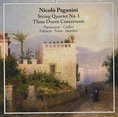 Niccolo Paganini: String Quartet No. 3. Three Duetti Concertanti [CD]
