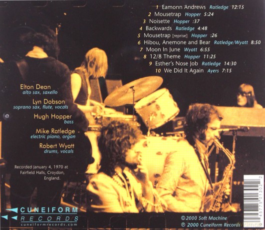 Soft Machine: Noisette [CD]
