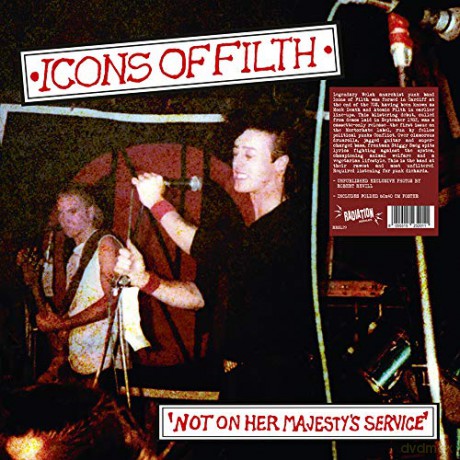 Icons Of Filth: Not On Her Majestys Service [Winyl]
