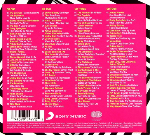 Now - The 60s Girls [4CD]
