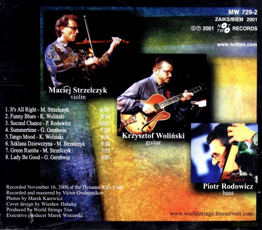 The World Strings Trio: Live In Kiev [CD]