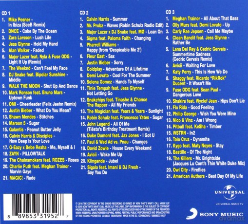 Now Thats What I Call Summer Hits [3CD]