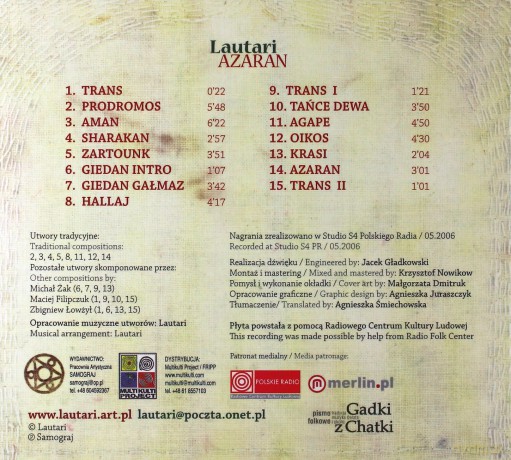 Lautari: Azaran [CD]