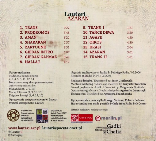 Lautari: Azaran [CD]