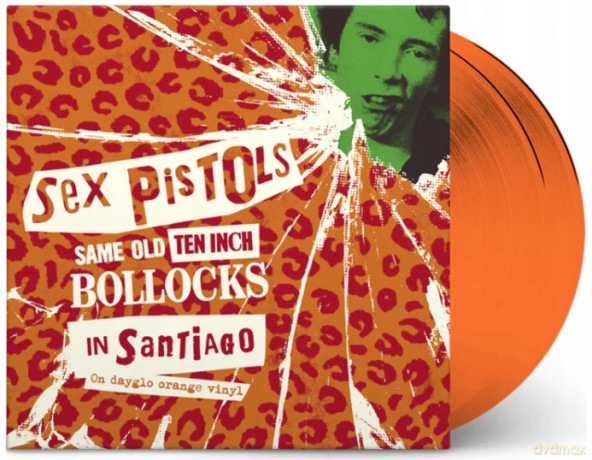 Sex Pistols: Same Old Ten Inch Bollocks In Santiago (Orange) [Winyl]
