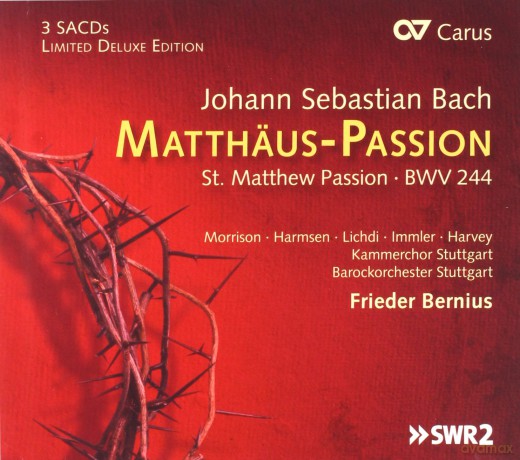 J.S Bach: St. Matthew Passion - Frieder Bernius Deluxe [3CD]