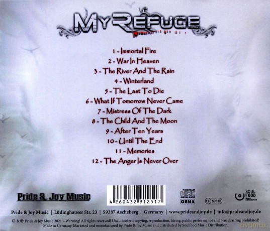 My Refuge: The Anger Is Never Over [CD]