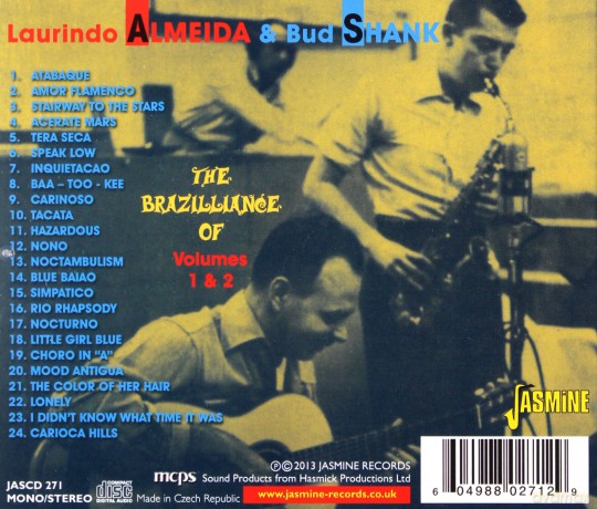 Laurindo Almeida Bud Shank: The Brazilliance Of [CD]