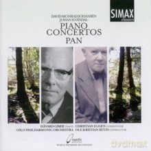 Havard Gimse, Oslo Philharmonic Orchestra, Christian Eggen, Ole Kristian Ruud: David Monrad Johansen: Piano Concerto in E Flat Major, Op. 29; Johan Kvandal: Piano Concerto, Op. 85 [CD]
