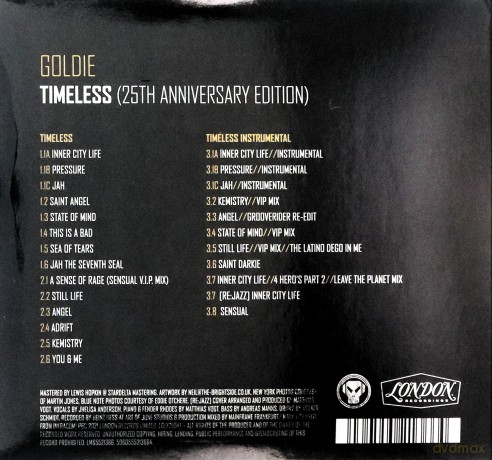 Goldie: Timeless (25 Year Anniversary) [3CD]