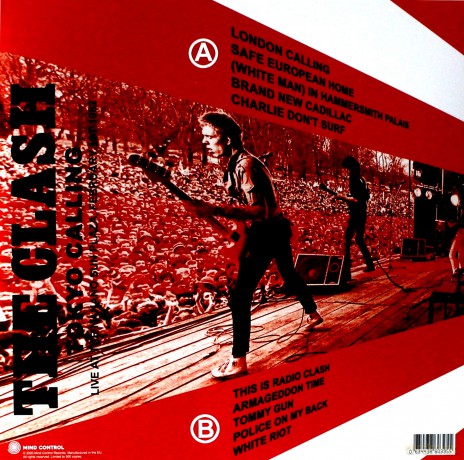 Clash: Tokyo Calling Live At The Nakano Sun Plaza. February 1st 1982 - Fm Broadcast [Winyl]