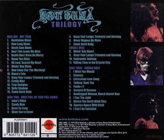 Hot Tuna: Trilogy [3CD]