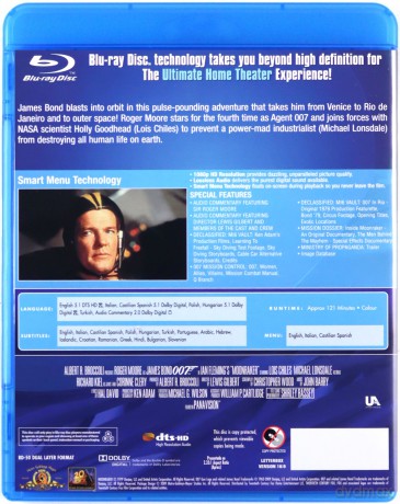 007 James Bond Moonraker [Blu-Ray]