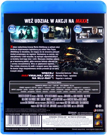 Max Payne [Blu-Ray]