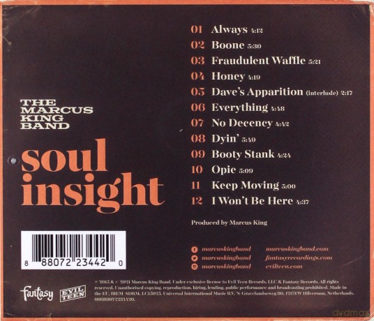 Marcus King Band: Soul Insight [CD]