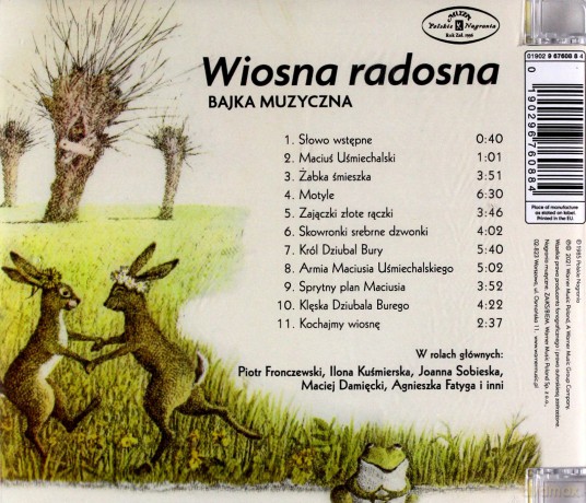 Piotr Fronczewski: Wiosna Radosna - Bajka Muzyczna [CD]