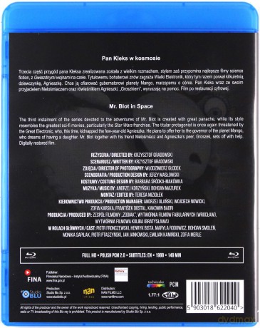 Akademia Pana Kleksa / Pan Kleks w Kosmosie / Podróże Pana Kleksa Pakiet [3xBlu-Ray]