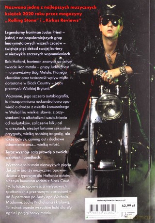 Rob Halford. Wyznanie. - Rob Halford [KSIĄŻKA]