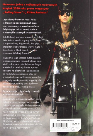 Rob Halford. Wyznanie. - Rob Halford [KSIĄŻKA]