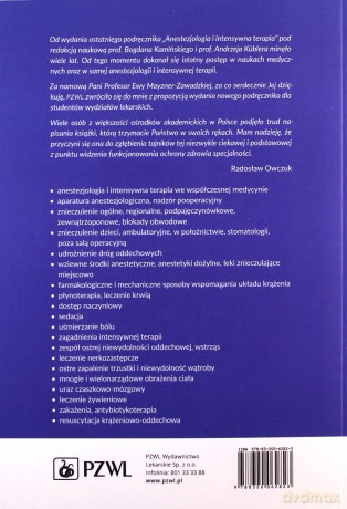 Anestezjologia i intensywna terapia - Radosław Owczuk [KSIĄŻKA]