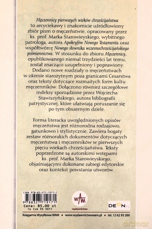 Męczennicy pierwszych wieków chrześcijaństwa [KSIĄŻKA]