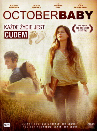 October Baby + film DVD - Andrew Erwin, Jon Erwin [KSIĄŻKA]