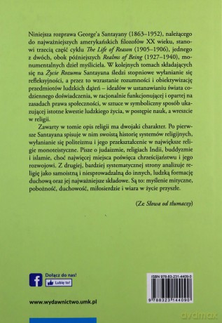Rozum w religii - George Santayana [KSIĄŻKA]