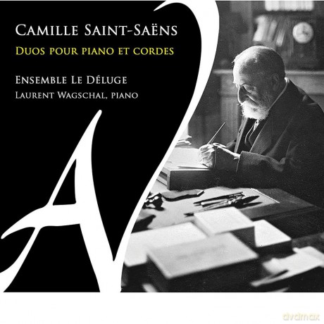 Saint Saens: Intégrale Des Duos Pour Piano Et Cordes Wagschal Bartissol Fouchenneret [3CD]