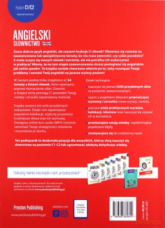 Angielski w tłumaczeniach. Słownictwo 3 poziom C1-C2 - Andy Edwins, Joanna Imiela [KSIĄŻKA]