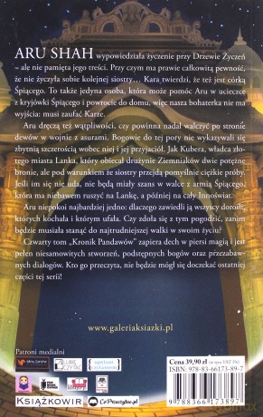 Aru Shah i Złote Miasto. Kroniki Pandawów (Tom 4) - Roshani Chokshi [KSIĄŻKA]