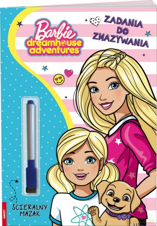 Barbie dreamhouse adventures Zadania do zmazywania PTC-1201 [KSIĄŻKA]