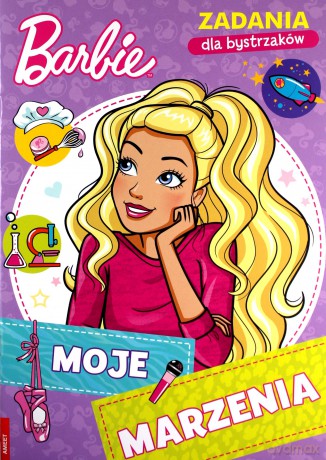 Barbie Zadania dla bystrzaków Moje marzenia NAT-1103 [KSIĄŻKA]