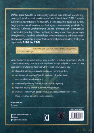 Biblia CBD. Jak stosować konopie, aby wzmocnić odporność i żyć dłużej - Dani Gordon [KSIĄŻKA]