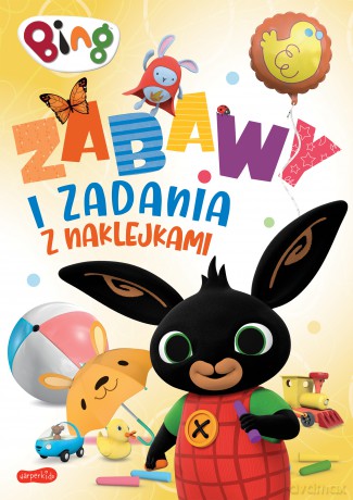 Bing. Zabawy i zadania z naklejkami - Beata Żmichowska [KSIĄŻKA]
