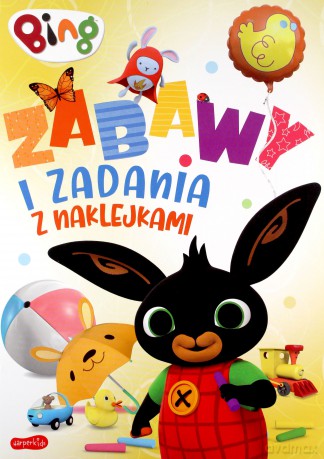 Bing. Zabawy i zadania z naklejkami - Beata Żmichowska [KSIĄŻKA]