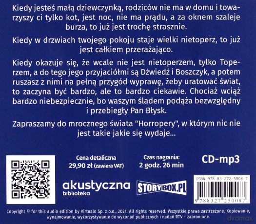 Horropera. Po tamtej stronie burzy - Irena Naumowicz, Konrad Pawicki, Jacek Wierzchowski [AUDIOBOOK]
