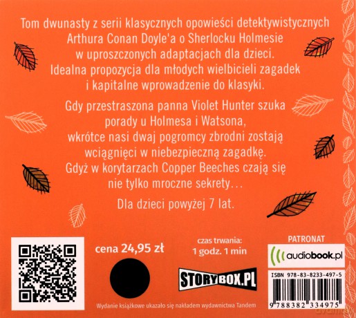 Przygoda w Copper Beeches. Sherlock Holmes (Tom 12) - Arthur Conan Doyle [AUDIOBOOK]