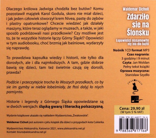 Zdarziło sie na Ślonsku. Łopowieści niysamowite niy ino dlo bajtli - Waldemar Cichoń [AUDIOBOOK]