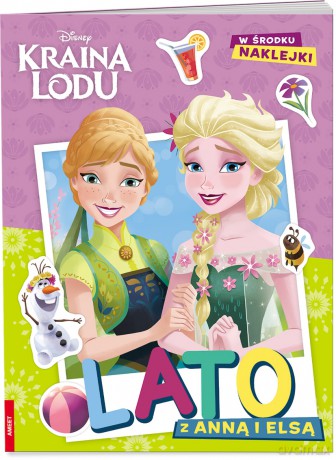 Disney kraina lodu Lato z Anną i Elsą OLAT-9102 [KSIĄŻKA]