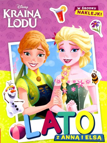 Disney kraina lodu Lato z Anną i Elsą OLAT-9102 [KSIĄŻKA]
