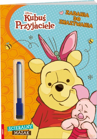 Disney Kubuś i przyjaciele Zadania do zmazywania PTC-9108 [KSIĄŻKA]