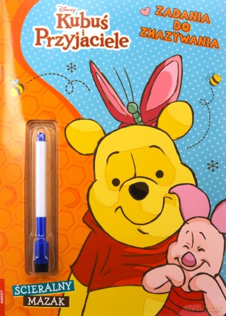 Disney Kubuś i przyjaciele Zadania do zmazywania PTC-9108 [KSIĄŻKA]