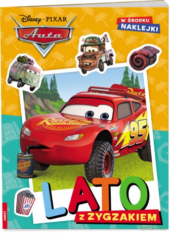 Disney Pixar Auta Lato z zygzakiem OLAT-9101 [KSIĄŻKA]
