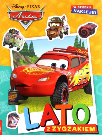 Disney Pixar Auta Lato z zygzakiem OLAT-9101 [KSIĄŻKA]