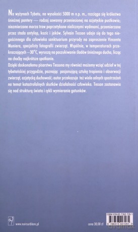 Duch śniegów. Śladami tybetańskiej pantery - Sylvain Tesson [KSIĄŻKA]