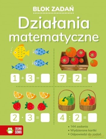 Działania matematyczne. Blok zadań - Leszek Gołuchowski [KSIĄŻKA]